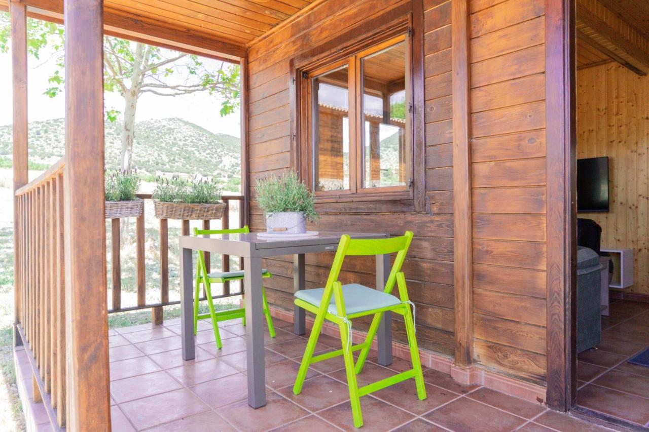 מורטאיה Aldea Los Odres - Cabanas De Madera De 1ª Con Piscina Privada Y Bbq En La Puerta מראה חיצוני תמונה